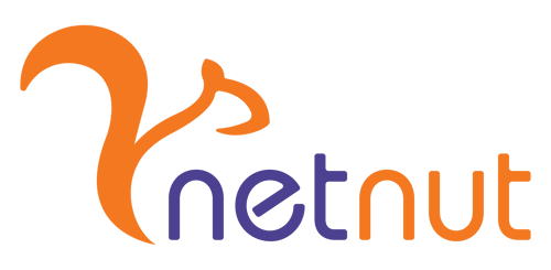 NetNut logo – orange squirrel icon above purple-orange “netnut” wordmark